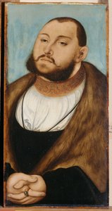 Jan Fridrich I., saský kurfiřt (1503-1554), Cranach, Lucas, starší (1472-1553). Olej na dřevě od Lucas the Elder Cranach