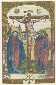 Kristus na kříži od Lucas van Leyden (attributed to)