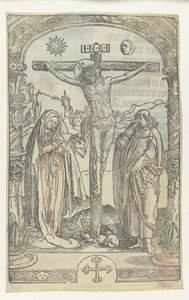 Kristus na kříži od Lucas van Leyden (attributed to)
