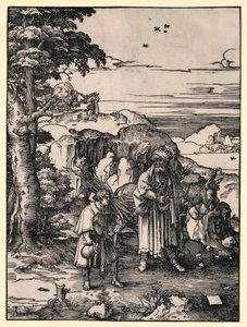 Abrahamova oběť od Lucas van Leyden