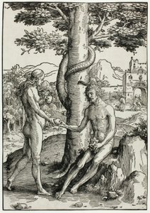 Adam a Eva (Pád člověka) od Lucas van Leyden