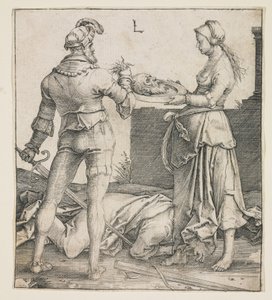 Stětí svatého Jana Křtitele, 1513 od Lucas van Leyden