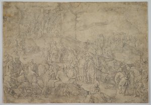 Kalvárie Golgota, 1517. od Lucas van Leyden