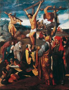 Ukřižování od Lucase van Leydena (cca 1494-1533) od Lucas van Leyden
