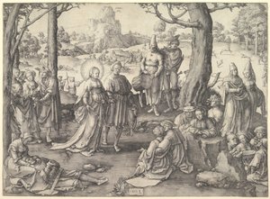 Tanec svaté Marie Magdaleny od Lucas van Leyden