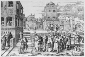 Velké Ecce Homo od Lucas van Leyden