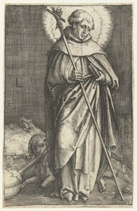 Svatý Dominik od Lucas van Leyden