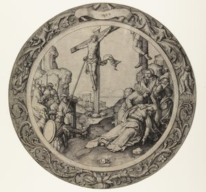 Ukřižování The Round Passion (název série) od Lucas van Leyden