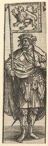 Dirk první hrabě z Holandska, 1517. od Lucas van Leyden