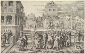 Hle, muž od Lucas van Leyden