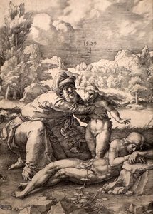 Stvoření Evy od Lucas van Leyden