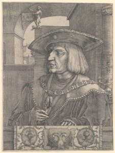 Maxmilián I. od Lucas van Leyden