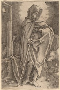 Svatý Antonín od Lucas van Leyden