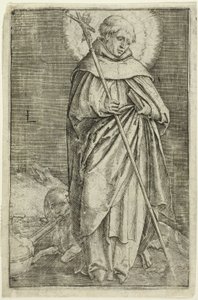 Svatý Dominik od Lucas van Leyden