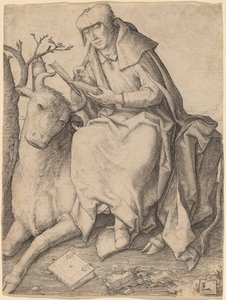 Svatý Lukáš od Lucas van Leyden