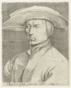 Autoportrét od Lucas van Leyden