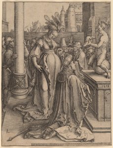 Šalomounova modloslužba od Lucas van Leyden
