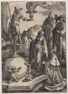 Šalomounova modloslužba od Lucas van Leyden