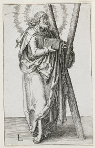 Svatý Ondřej od Lucas van Leyden