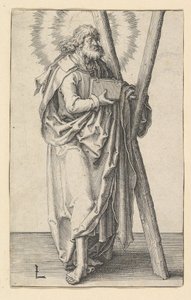 St. Andrew, ca. 1510. od Lucas van Leyden