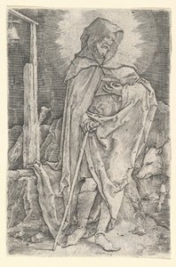 St. Anthony, ca. 1521. od Lucas van Leyden