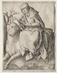 Svatý Lukáš od Lucas van Leyden
