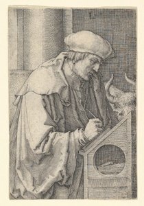 Svatý Lukáš, 1518. od Lucas van Leyden