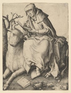 Svatý Lukáš, ca. 1508. od Lucas van Leyden