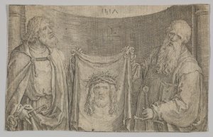 Sts. Petra a Pavla s Verniclem, 1517. od Lucas van Leyden