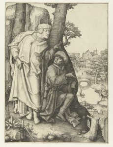 Susanna a starší od Lucas van Leyden