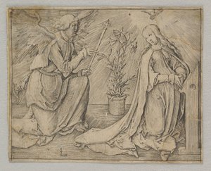 Zvěstování, ca. 1516. od Lucas van Leyden