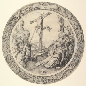 Ukřižování, z Kruhové pašije, 1509. od Lucas van Leyden