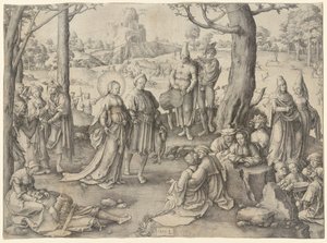 Tanec svaté Máří Magdaleny od Lucas van Leyden