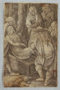 The Entombment, od The Passion od Lucas van Leyden