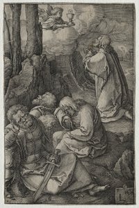 Vášeň: Agónie v zahradě od Lucas van Leyden