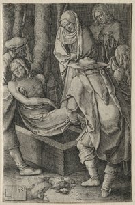 Umučení: Pohřeb Krista, 1521. od Lucas van Leyden