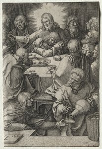 Vášeň: Poslední večeře od Lucas van Leyden