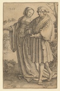 Promenáda, 1520. od Lucas van Leyden