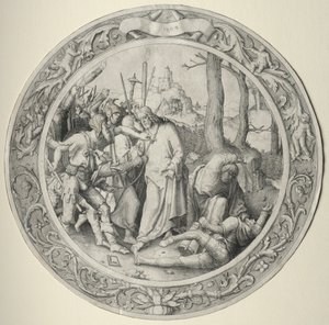 Kulaté utrpení: Zrada Krista, 1509. od Lucas van Leyden