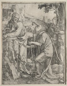 Pokušení Krista od Lucas van Leyden