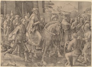 Triumf Mordecai od Lucas van Leyden