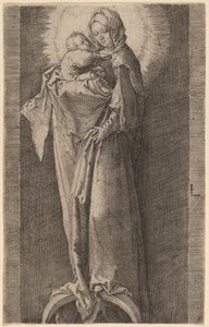 Panna ve výklenku od Lucas van Leyden