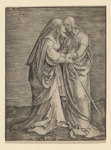 Návštěva, ca. 1516. od Lucas van Leyden