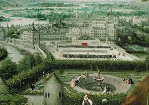 Jaro. Pozadí od Lucas van Valckenborch