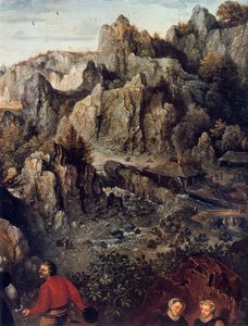 The Country Feast, detail, 1576. od Lucas van Valckenborch