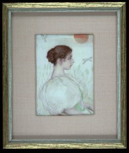 Hlava mladé dívky, ca. 1900. od Lucia Fairchild Fuller
