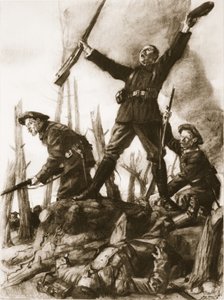 Na vrcholu Hartmannswillerkopf od Lucien Hector Jonas