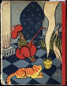 Čtvrtá obálka povídek „Tisíc a jedna noc“ od Luciena Laforge (1889-1952)