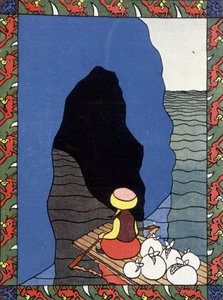 Sindibád (Sindibád) Marin na svém voru - v 