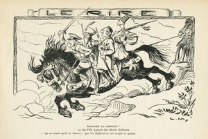 Ilustrace v Le Rire od Lucien Metivet